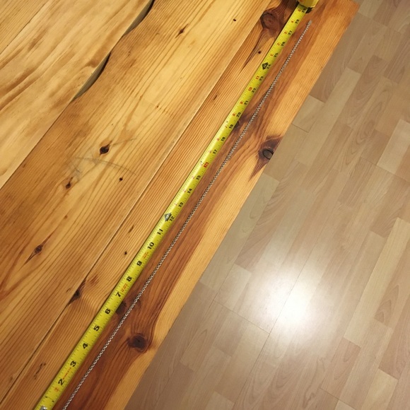 Sterling Silver necklace/chain 28 1/2” long - Picture 4 of 7